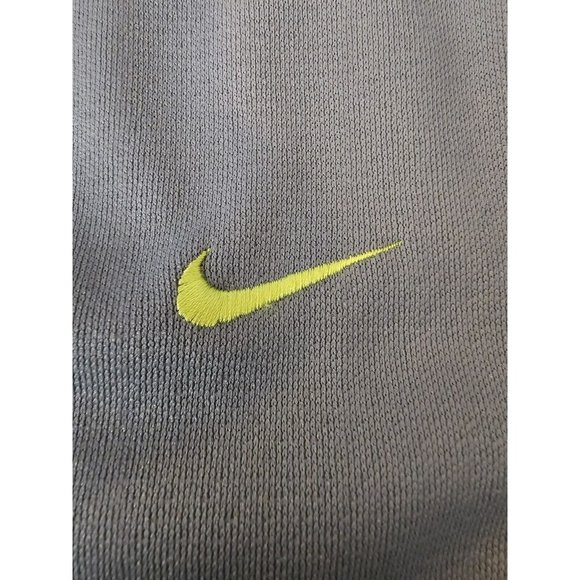Nike Vintage Baseball Jersey Button‎ Up Spellout Embroidered Gray 2XL Swoosh 90s - Picture 5 of 12